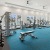 a gym with exercise equipment